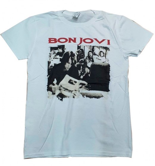 Camiseta de Mujer Bon Jovi 